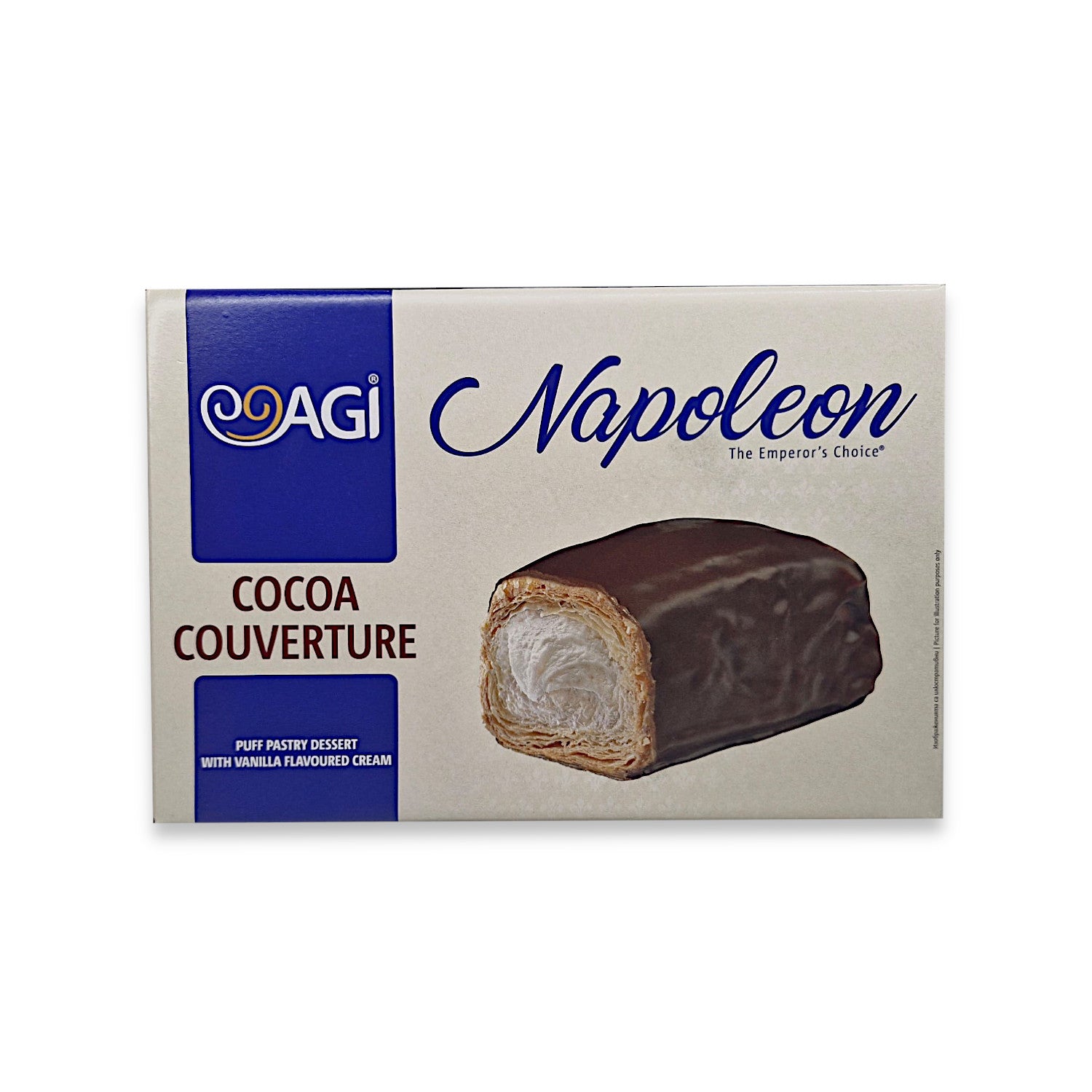 Napoleon mit Schokoüberzug 90g