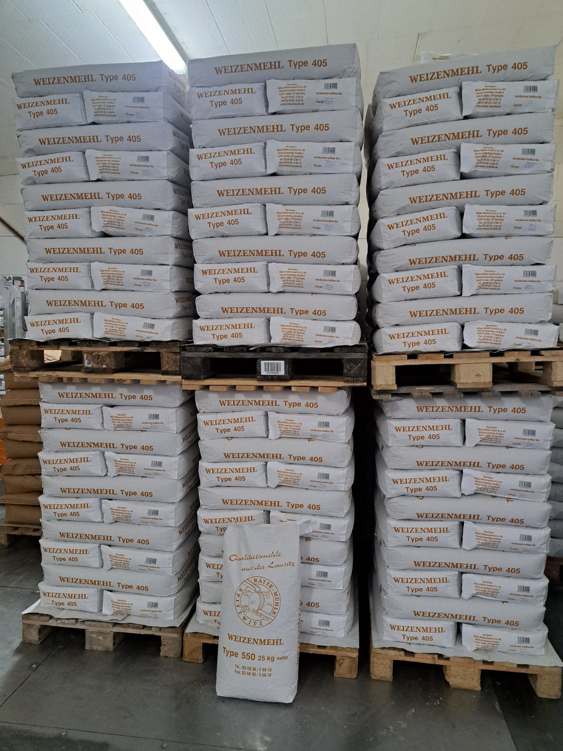 Weizenmehl Typ 550 25 kg