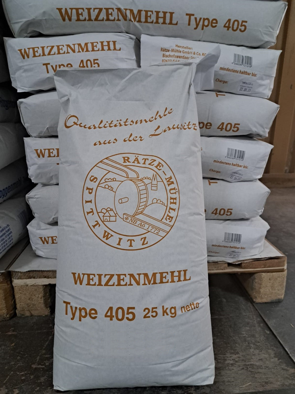 Weizenmehl Typ 405 25 kg