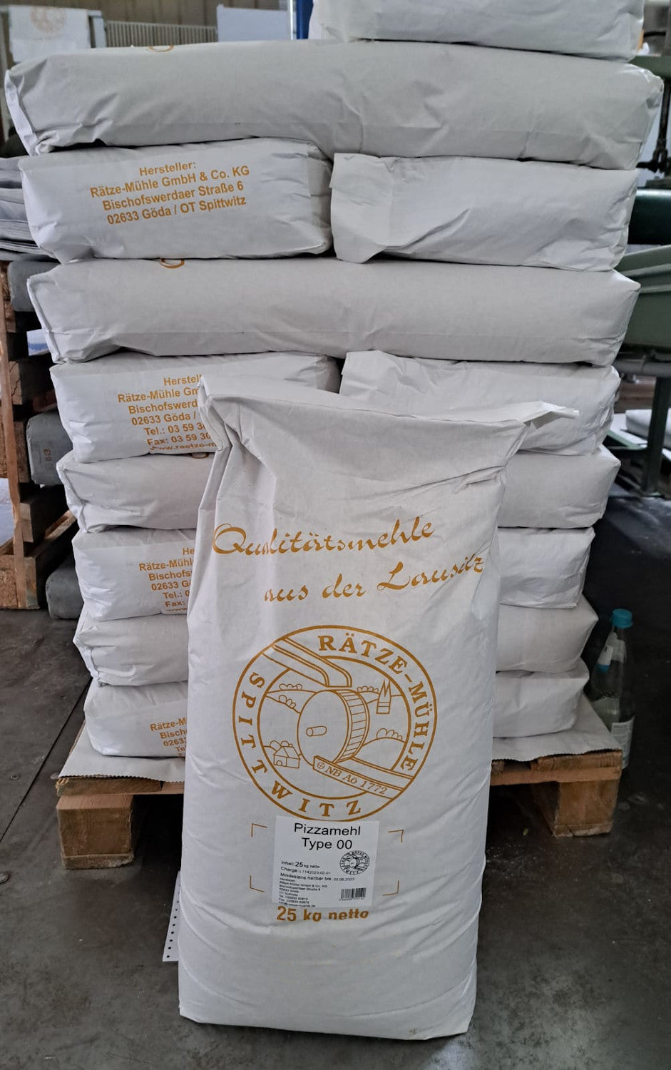Pizzamehl Typ 00 25 kg