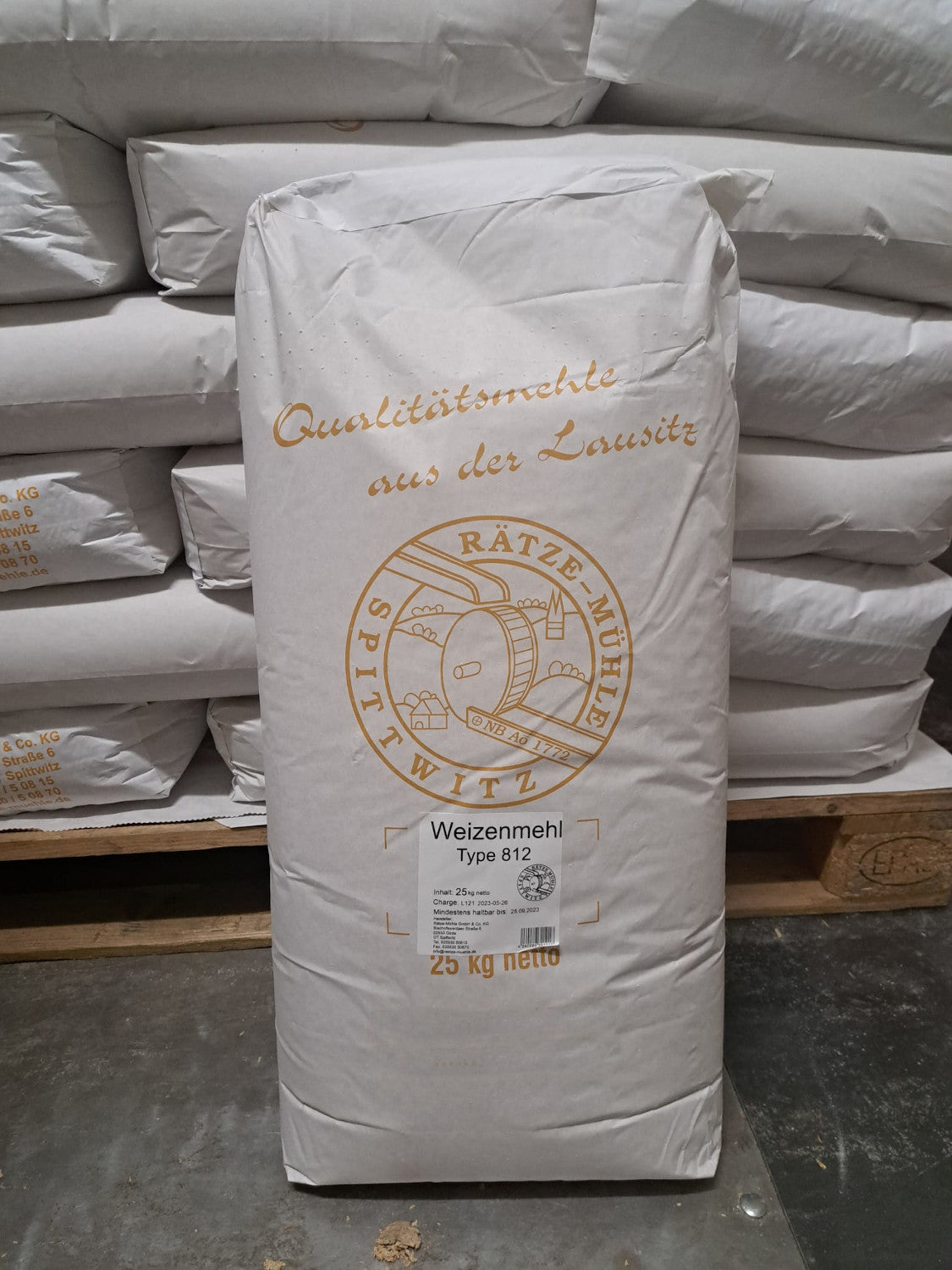 Weizenmehl Typ 812 25 kg