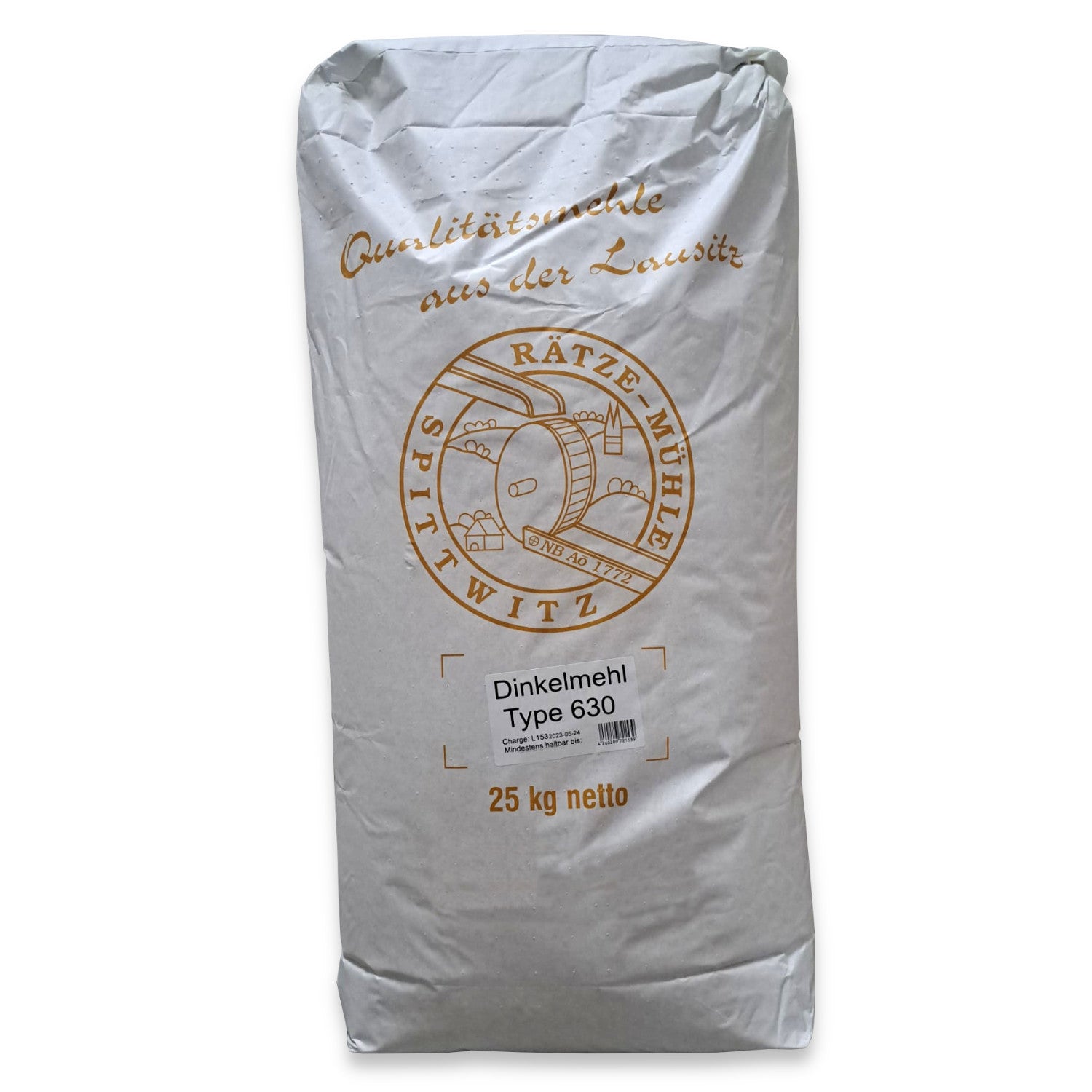 Dinkelmehl Typ 630 25 kg