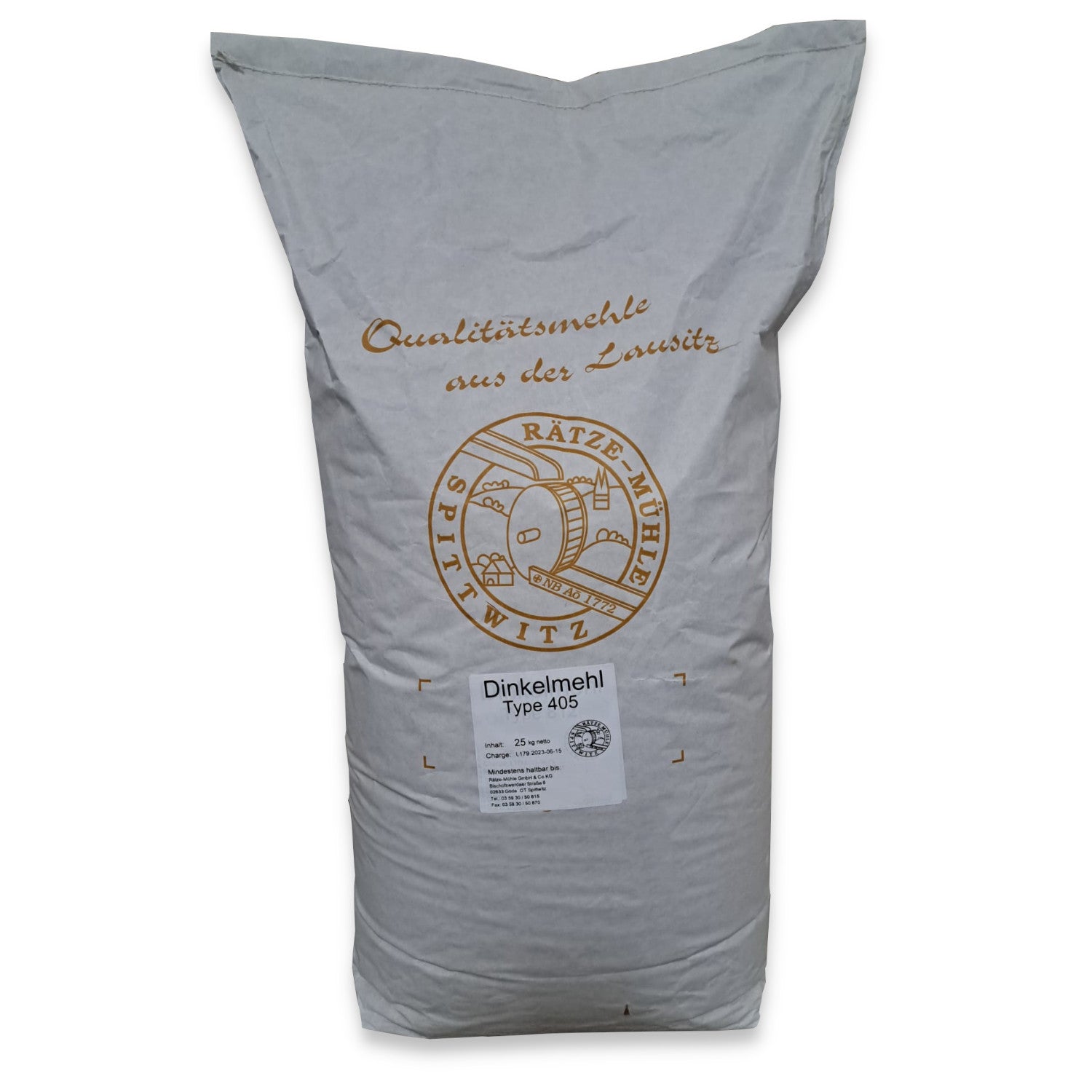 Dinkelmehl Typ 405 25 kg