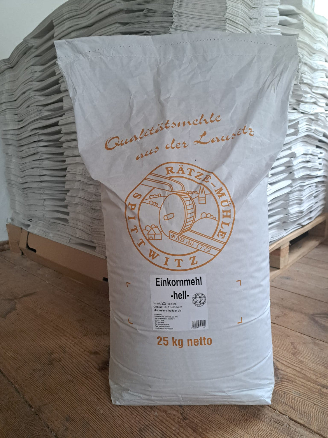 Einkornmehl hell 25 kg