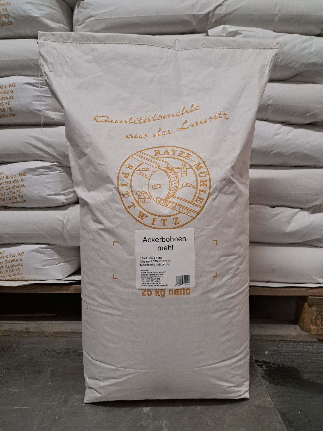 Ackerbohnenmehl 25 kg