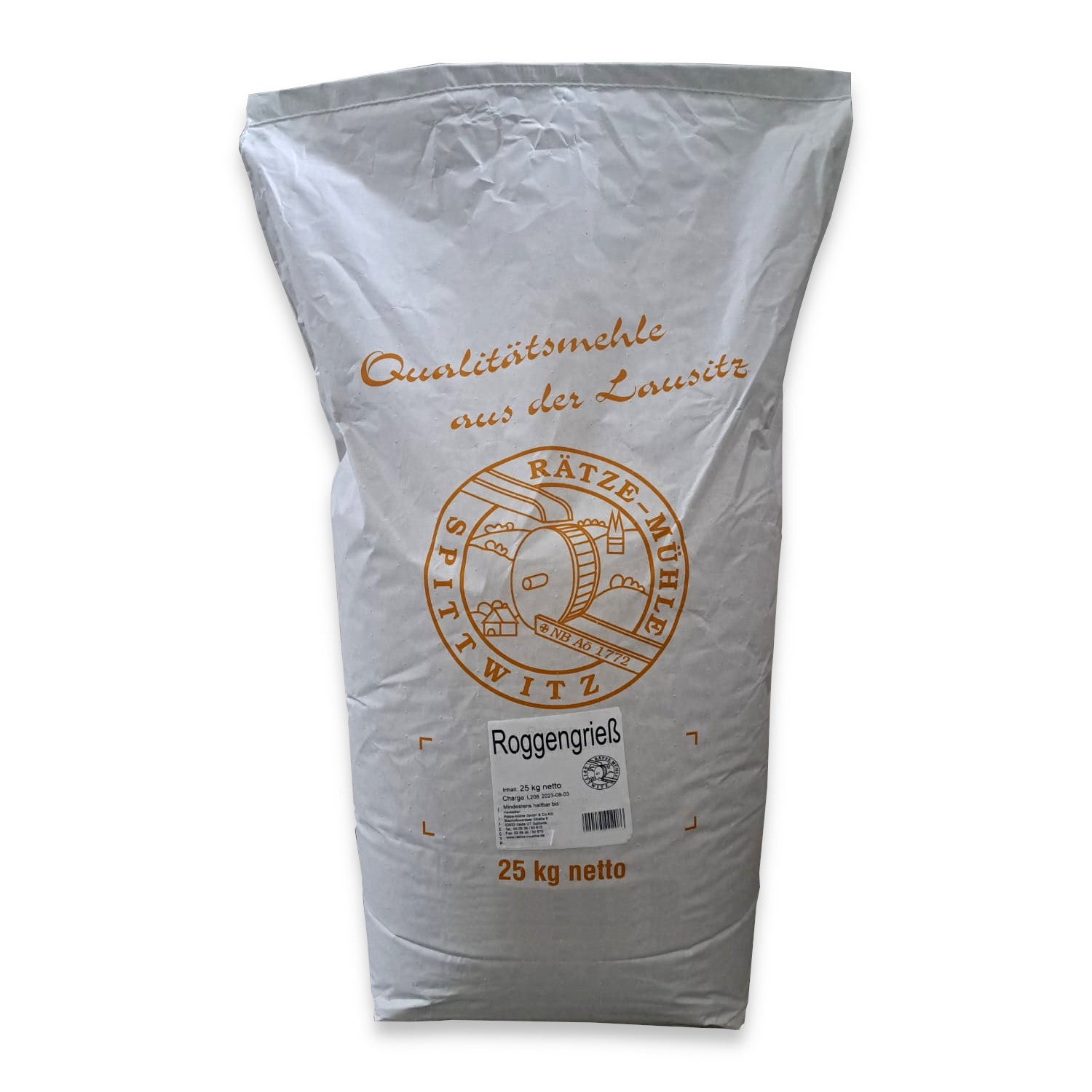 Roggengrieß 25 kg