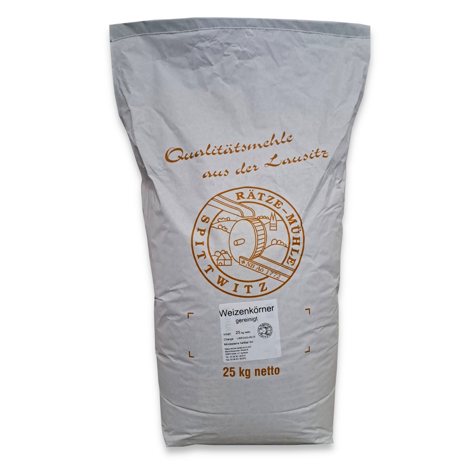 Weizenkörner 25 kg