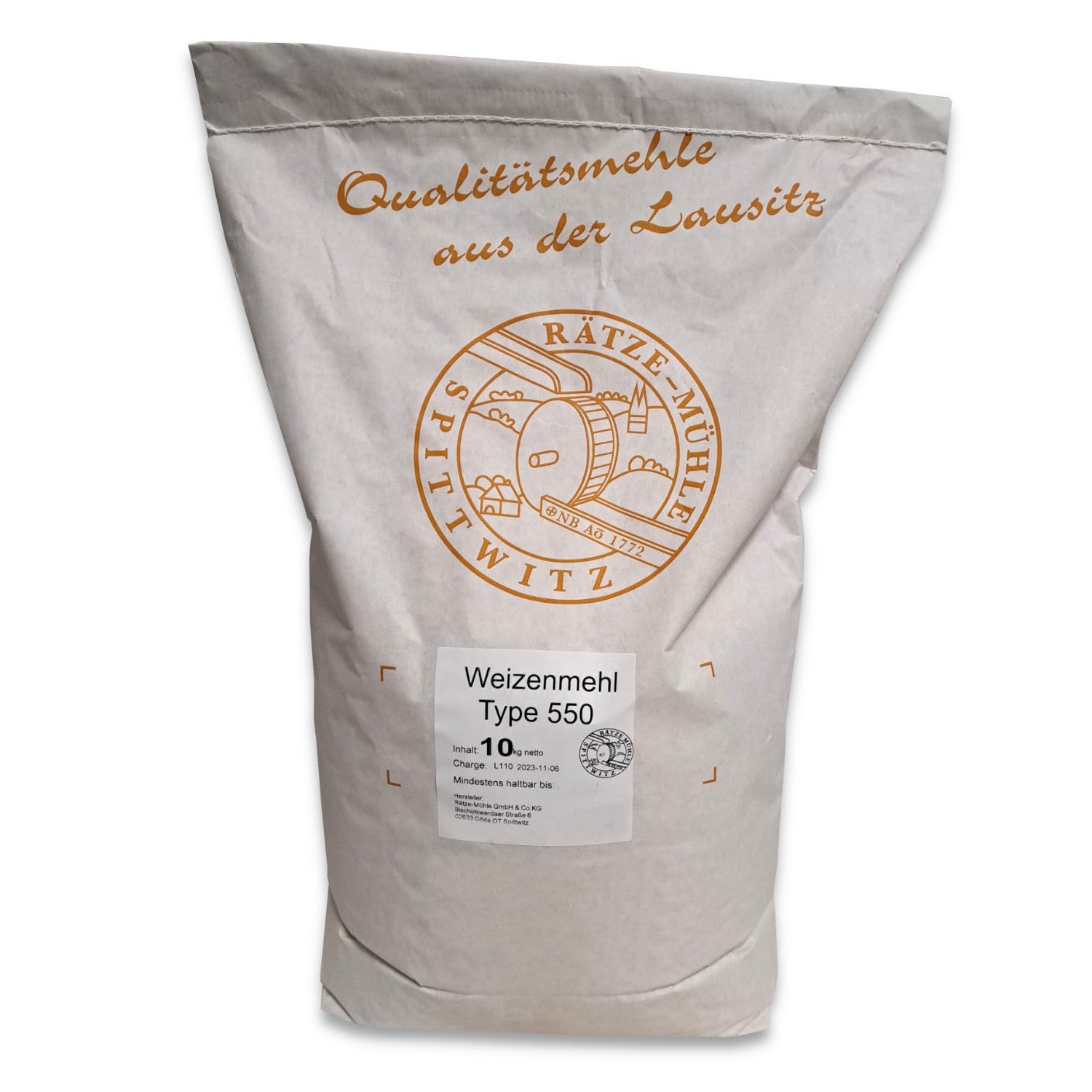 Weizenmehl Typ 550 10 kg