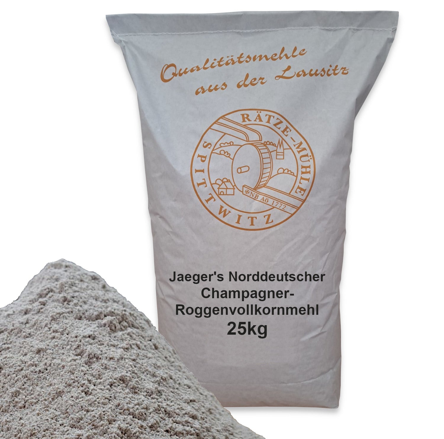 Champagner Roggenvollkornmehl