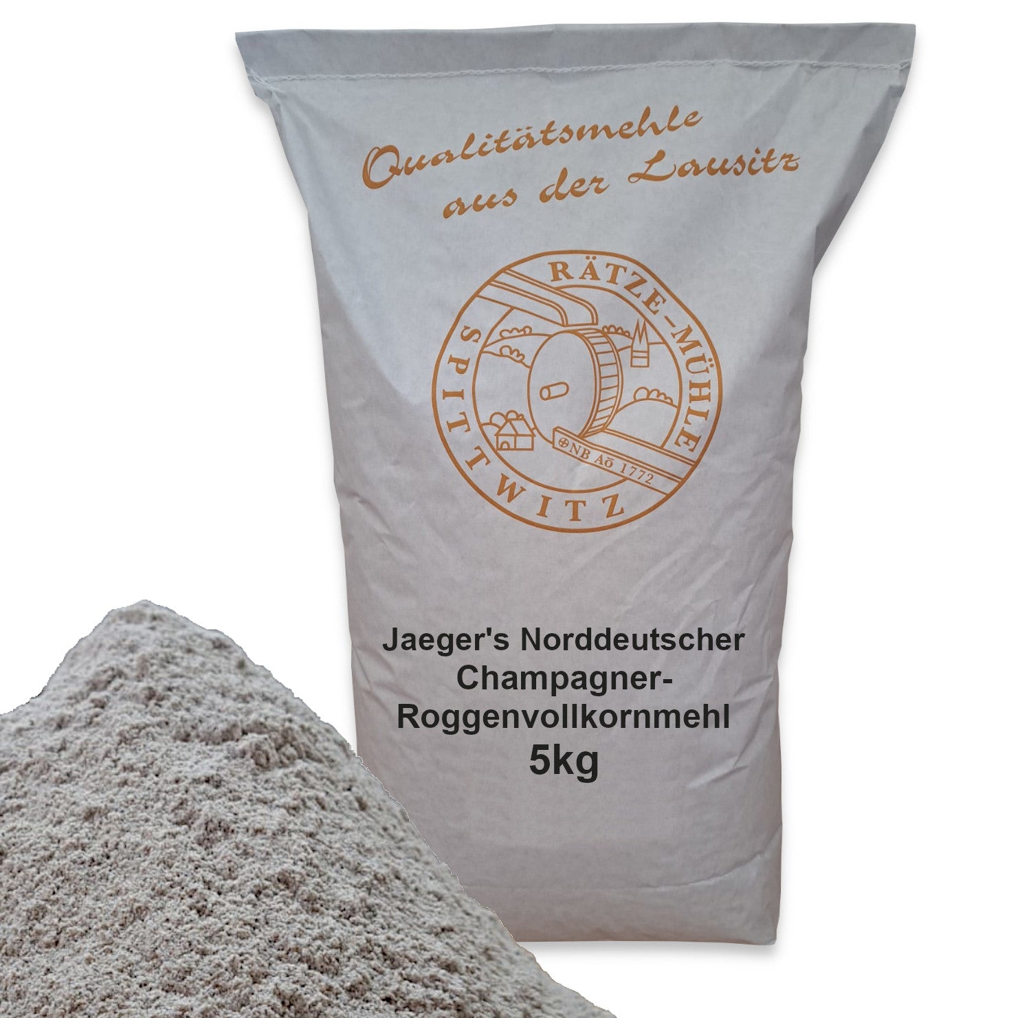 Champagner Roggenvollkornmehl