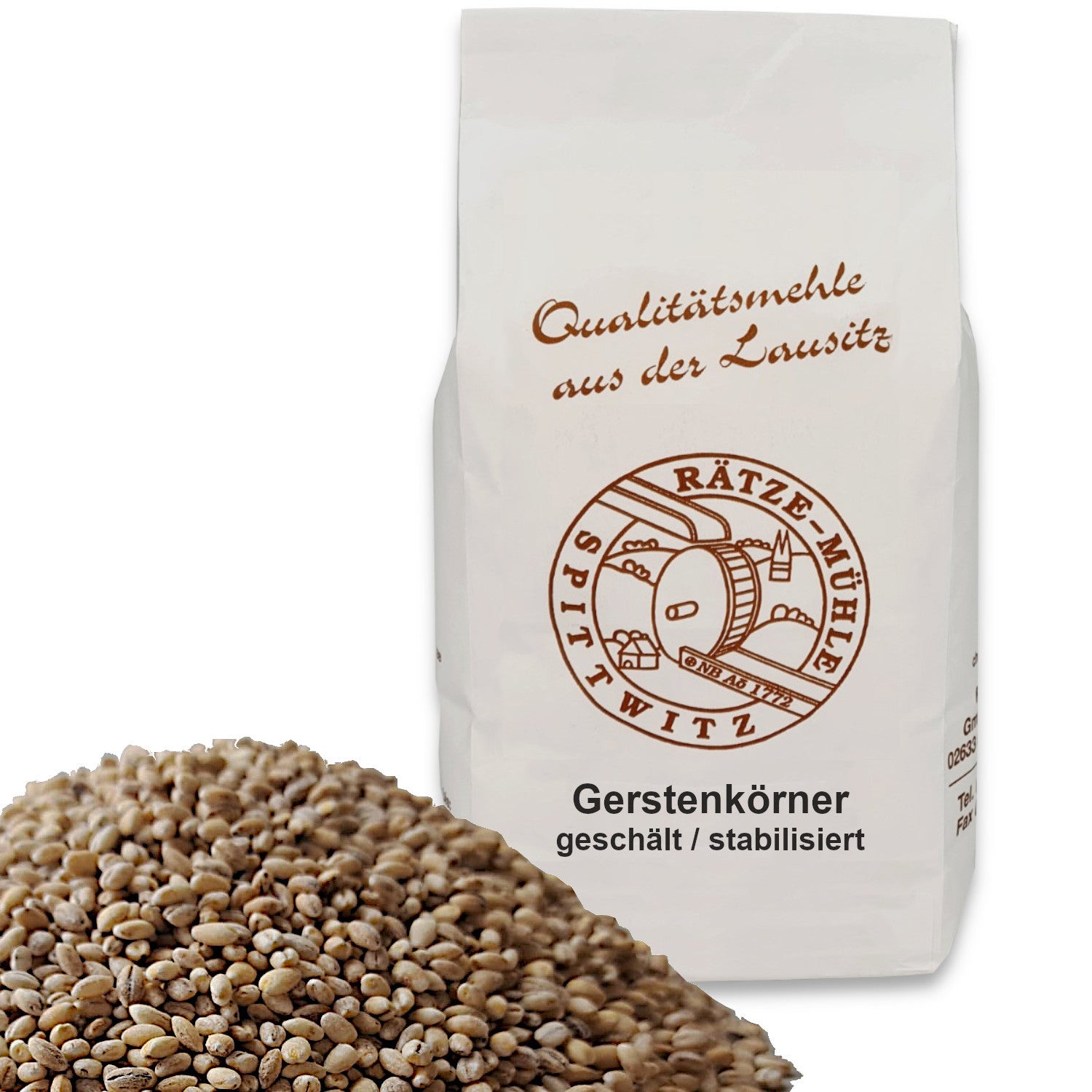 Gerste geschält ganzkorn