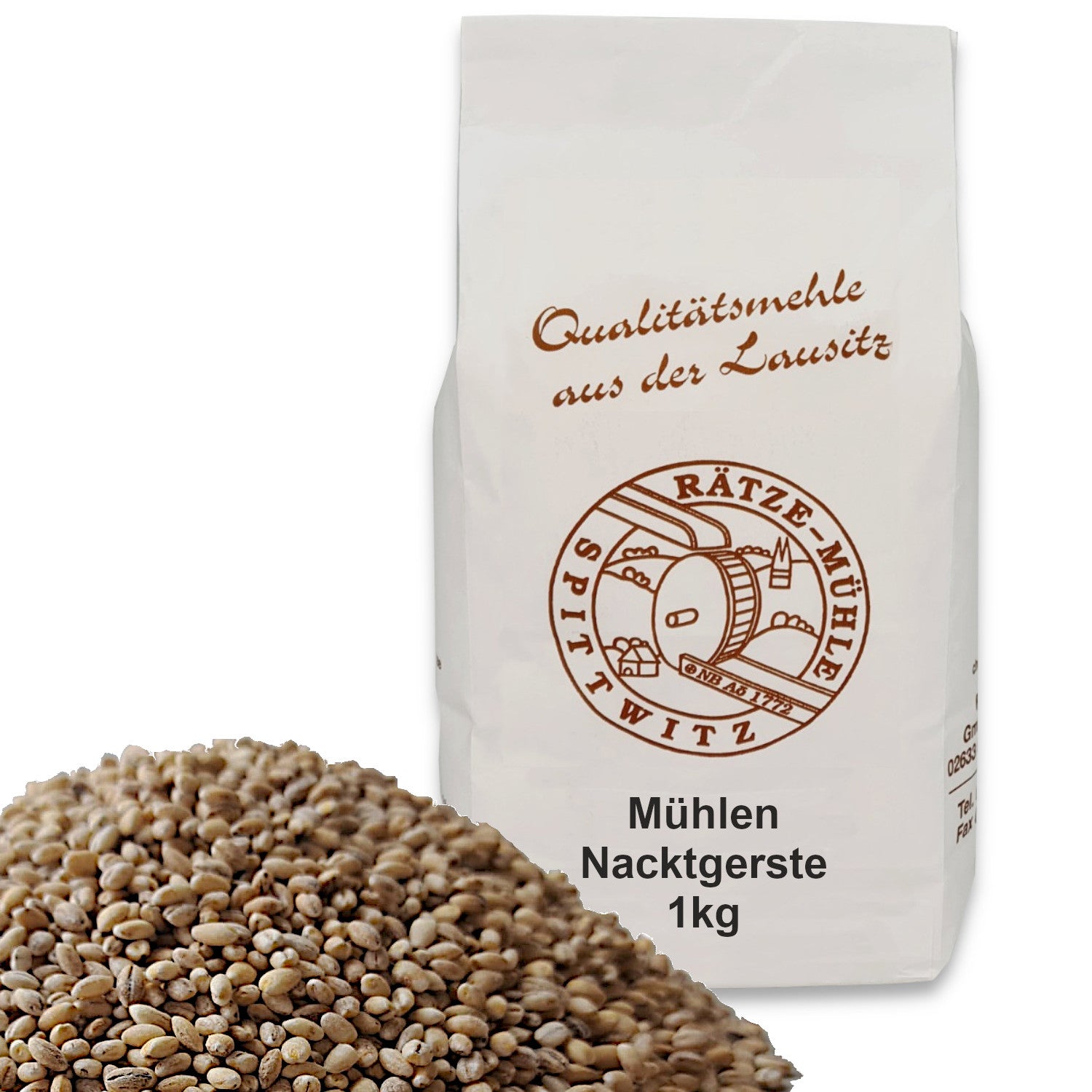 Gerste geschält ganzkorn
