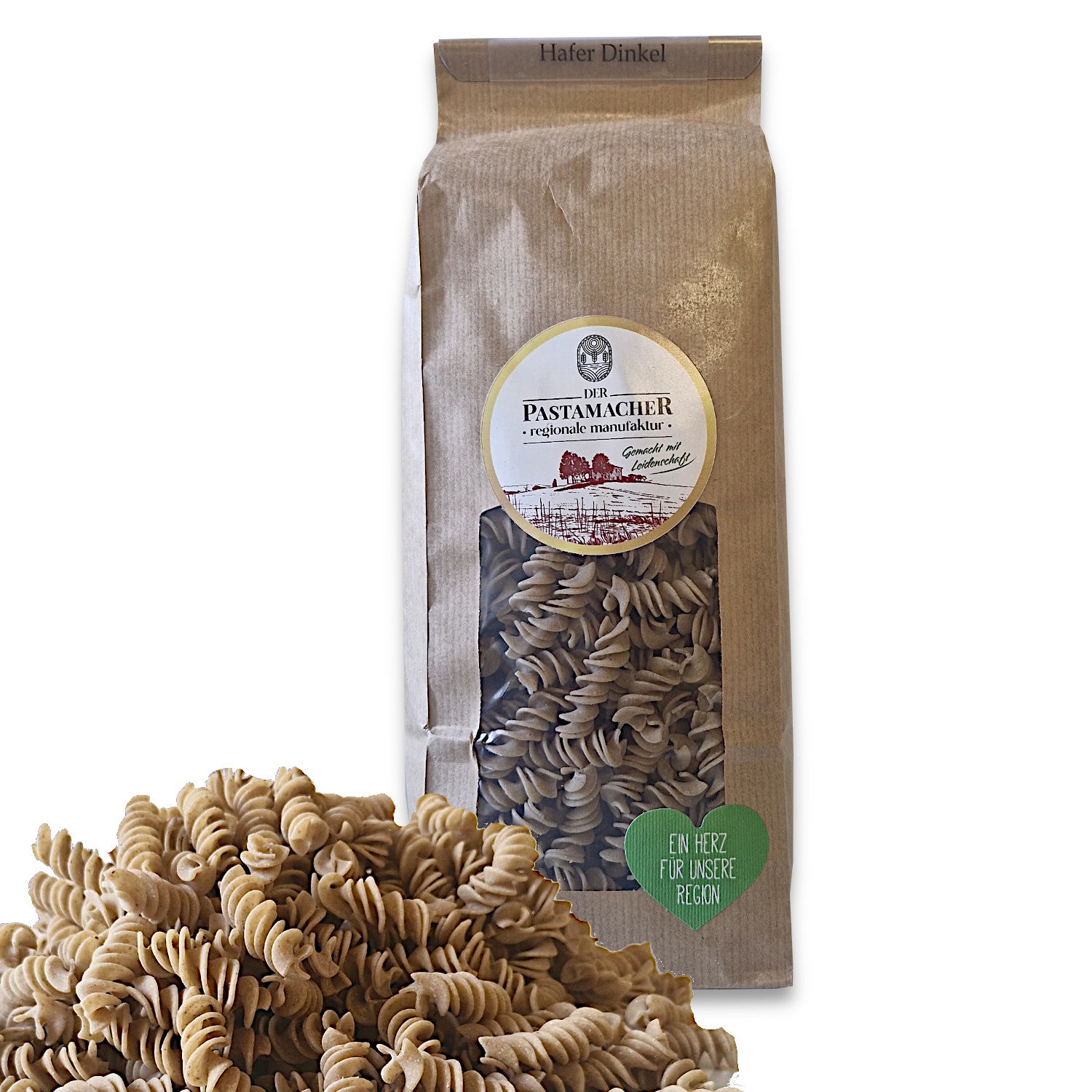 Hafer Dinkel Nudeln Fusilli 500g