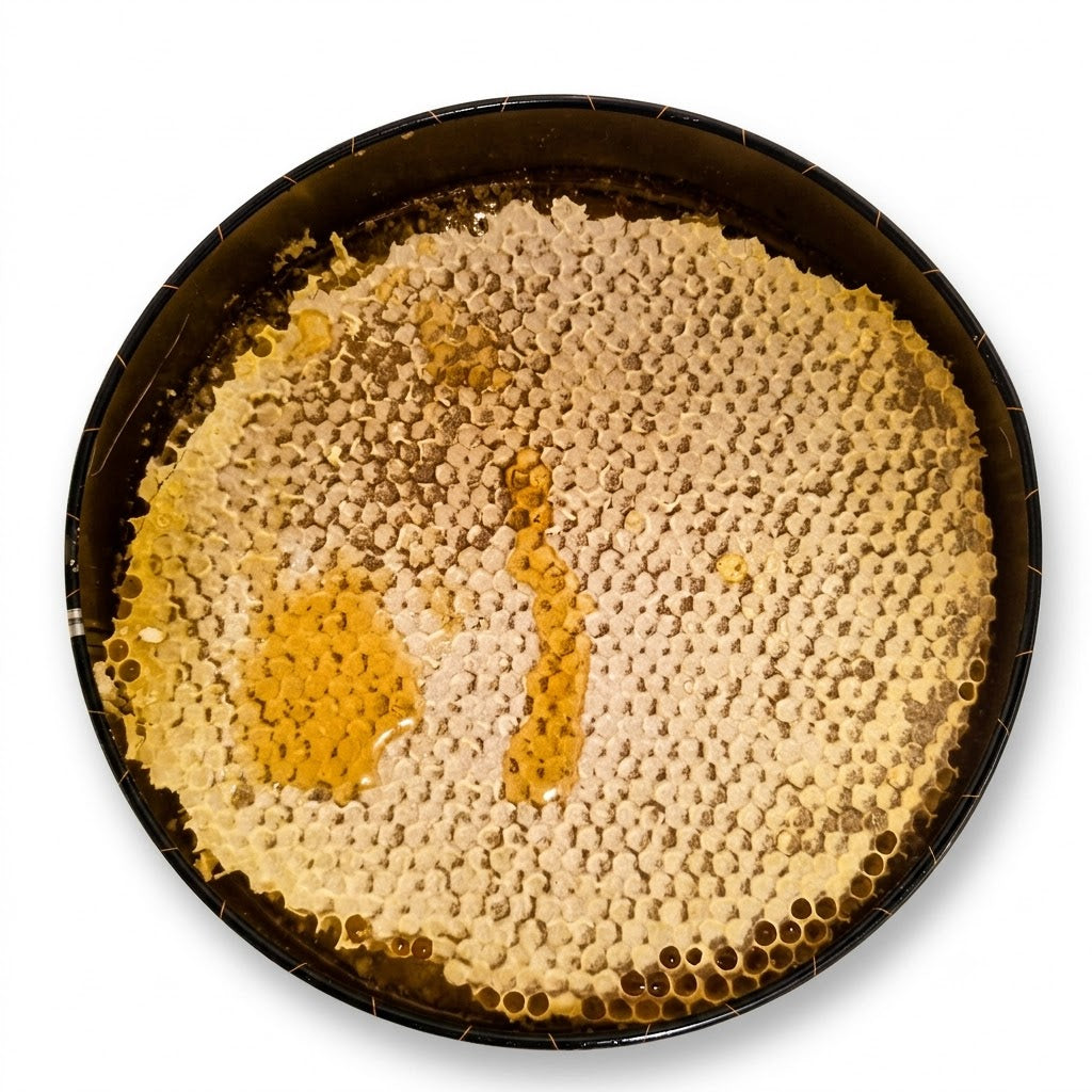 Wildblumen-Honigwabe 1300g in edler Blechdose, Hocharomatischer Honig, naturbelassen, aus dem Hochland von Bingöl