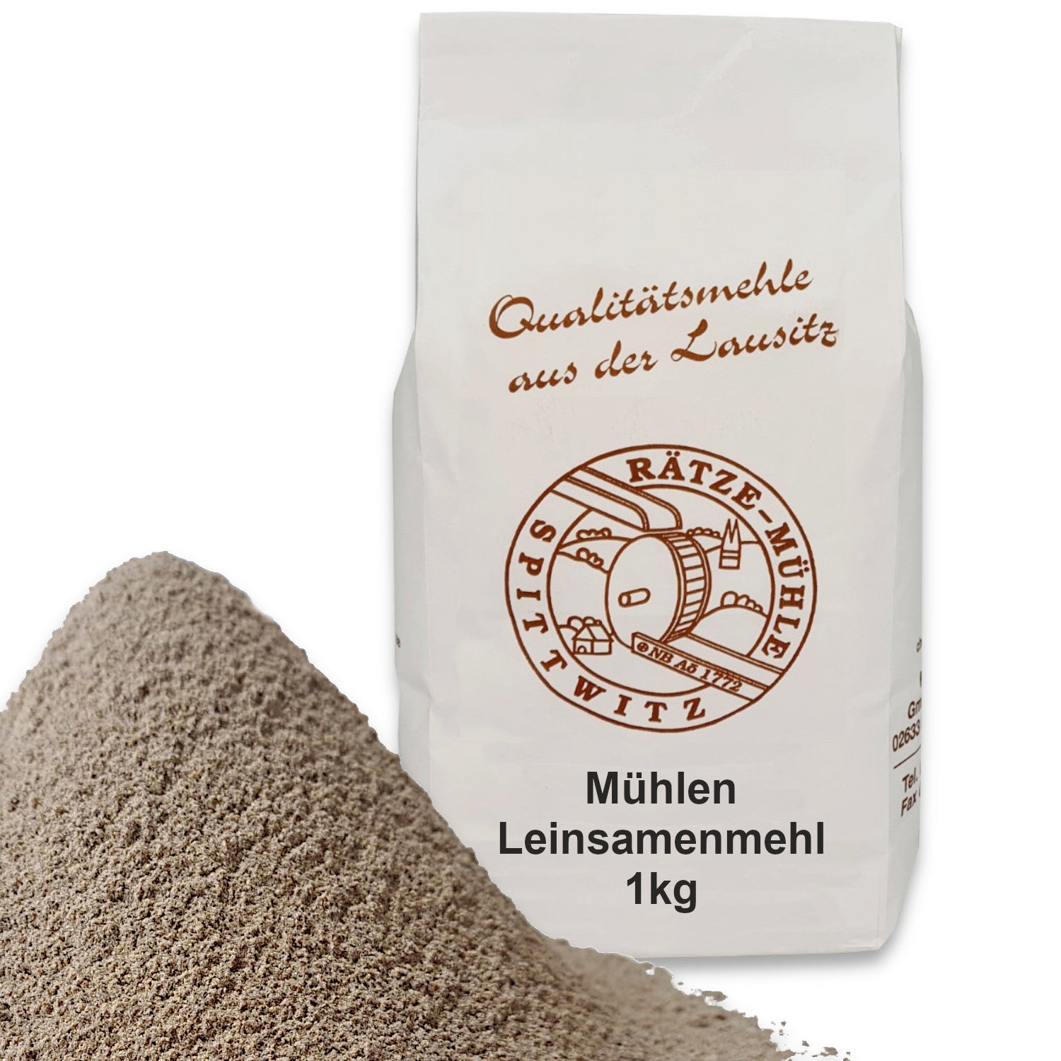 Leinsamenmehl