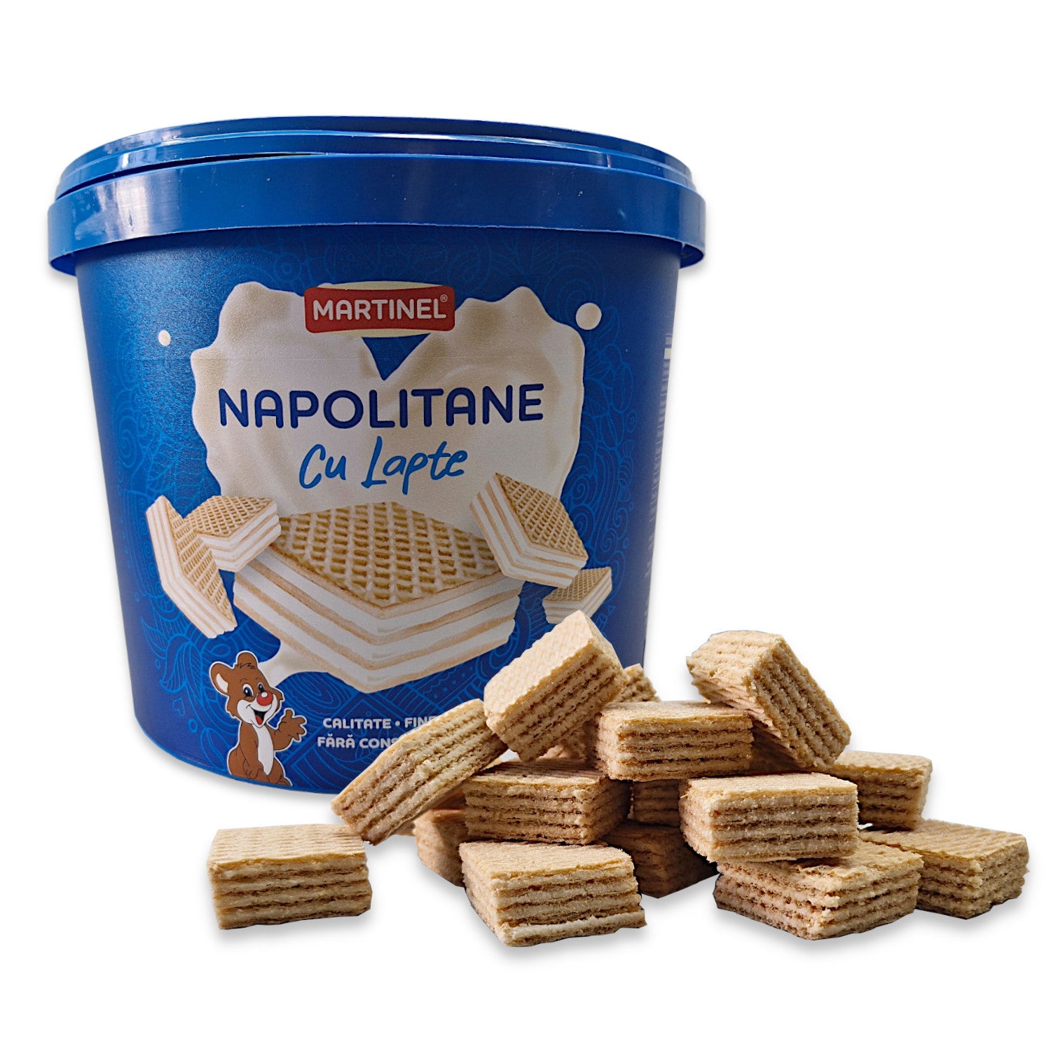 Neapolitaner Waffeln mit Milchcreme 900g