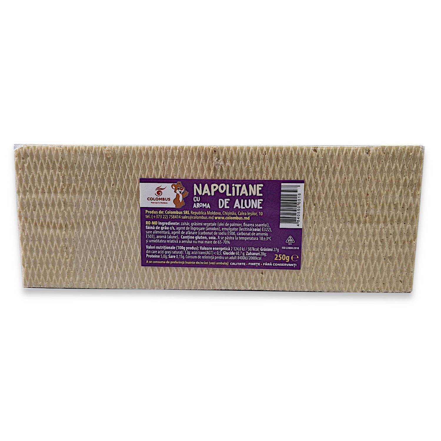 Neapolitaner Waffeln mit Haselnusscreme 250g