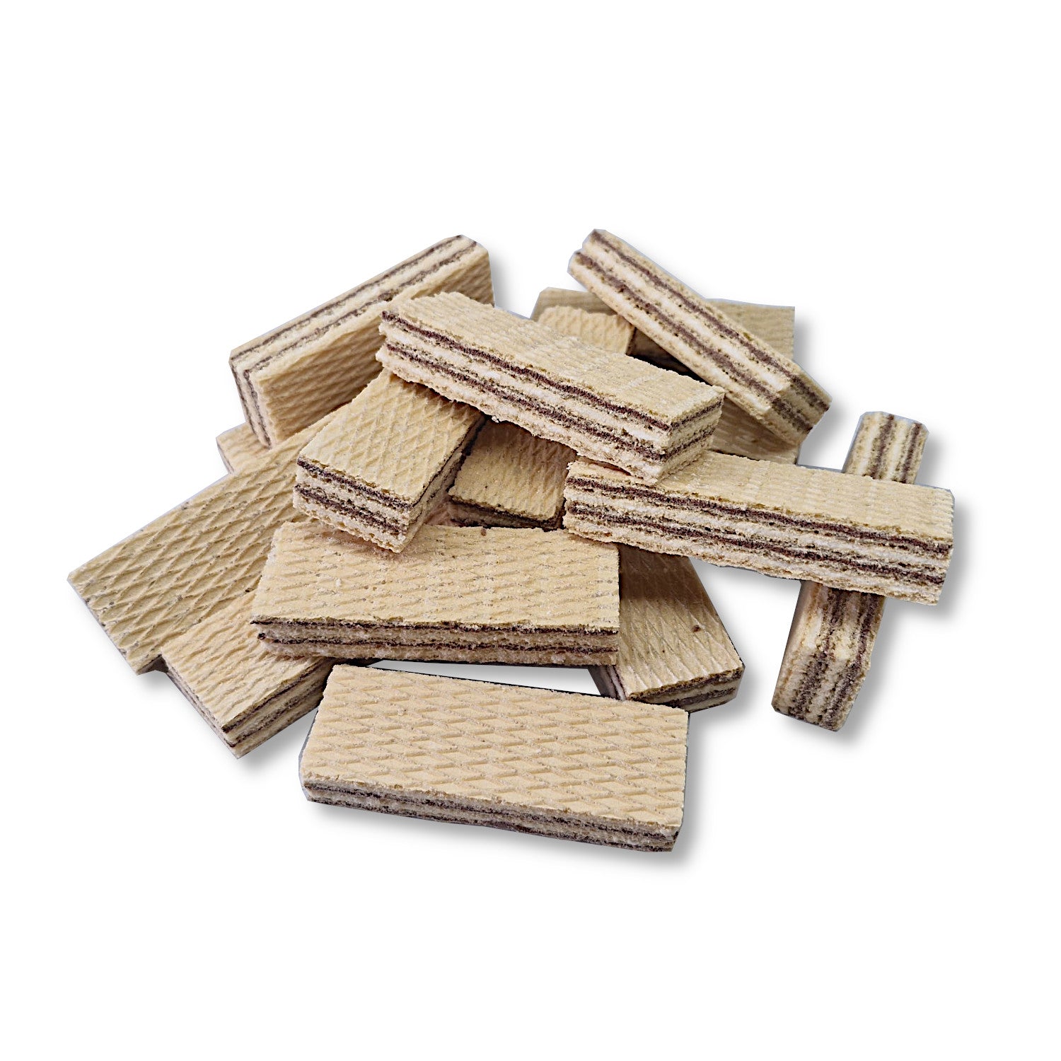 Neapolitaner Waffeln Zebra mit Milch- und Kakaocreme 250g