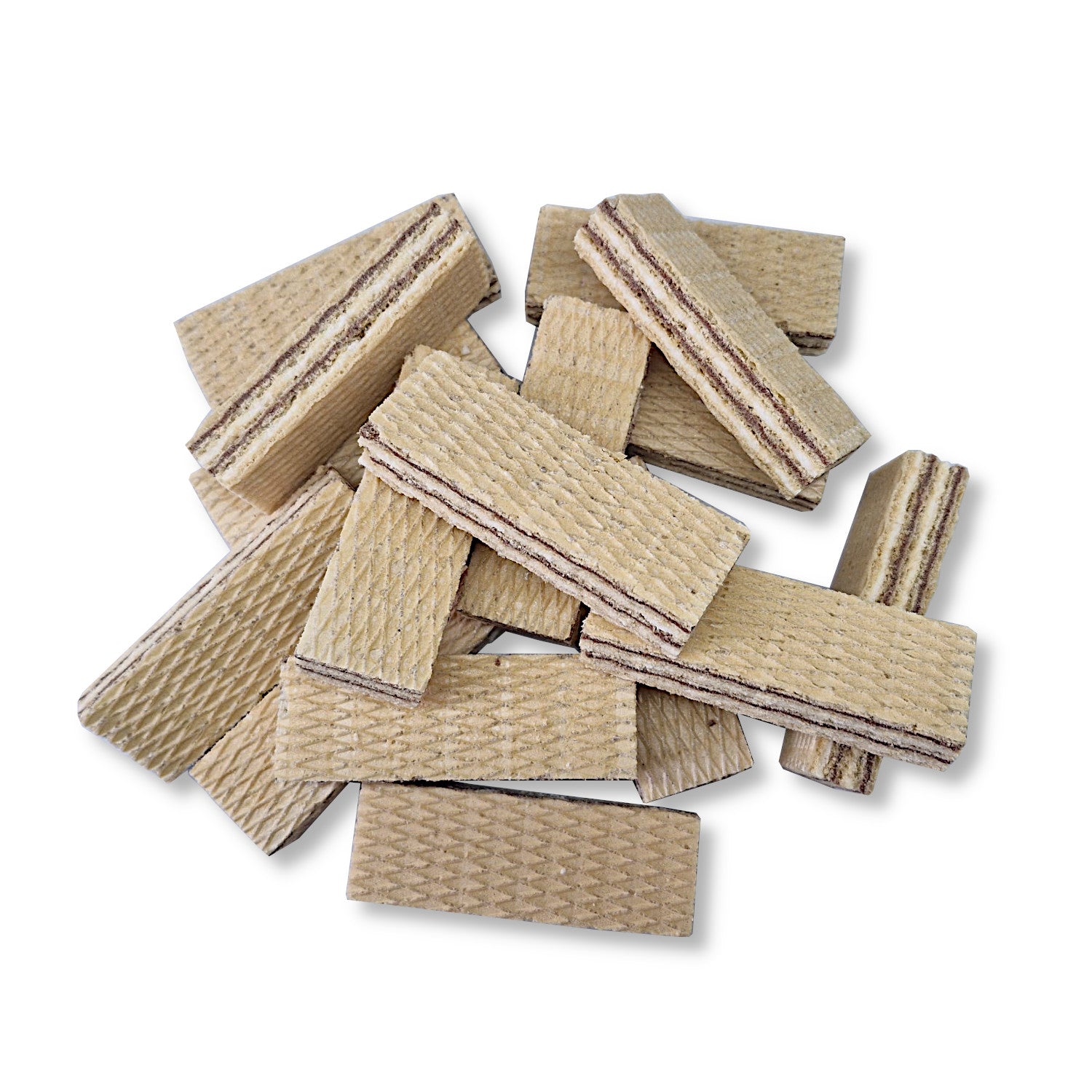 Neapolitaner Waffeln Zebra mit Milch- und Kakaocreme 250g