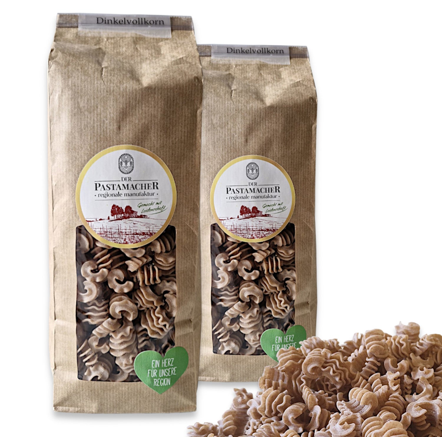 2x Dinkelvollkorn Radiatori Nudeln 500g