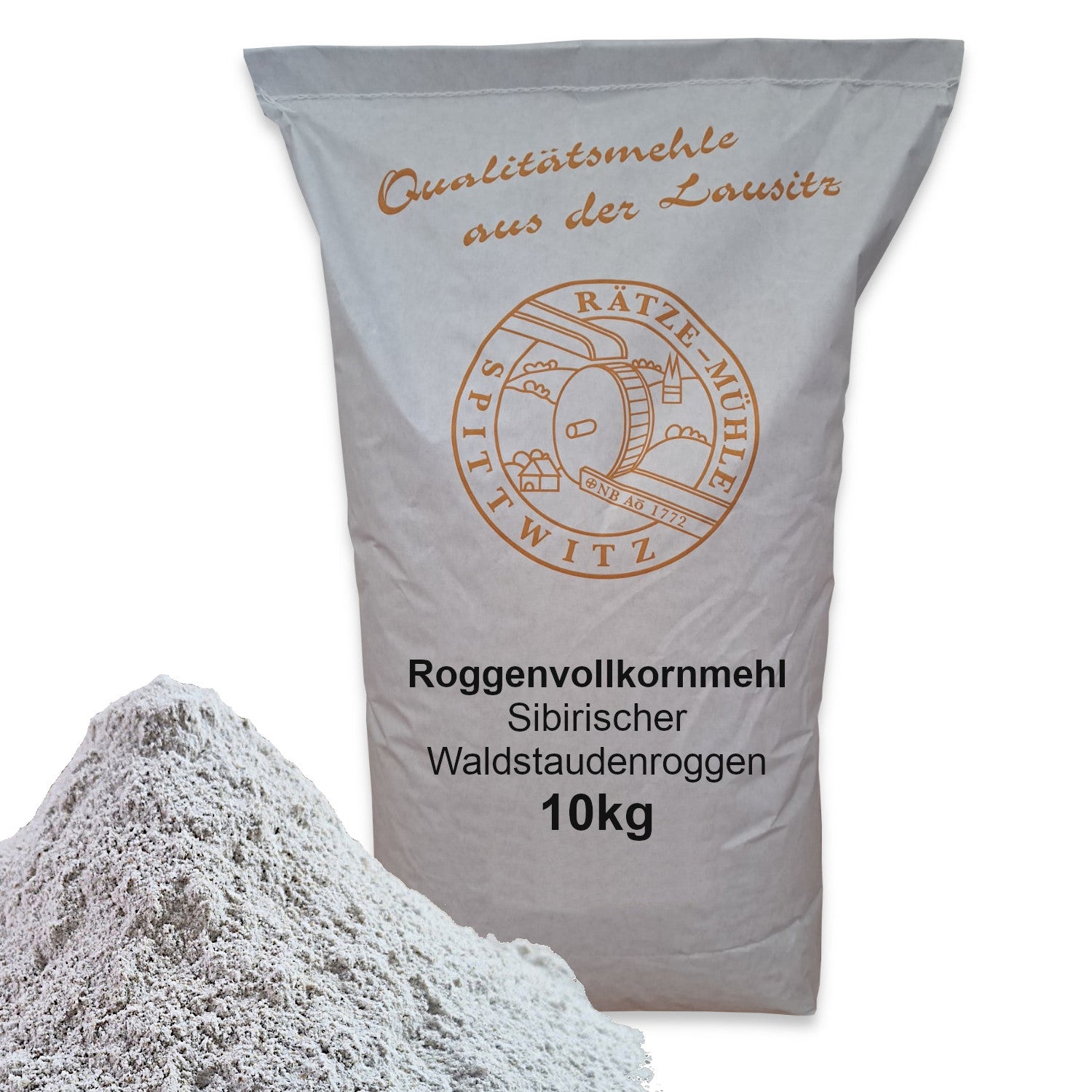 Roggenvollkornmehl Sibirischer Waldstaudenroggen