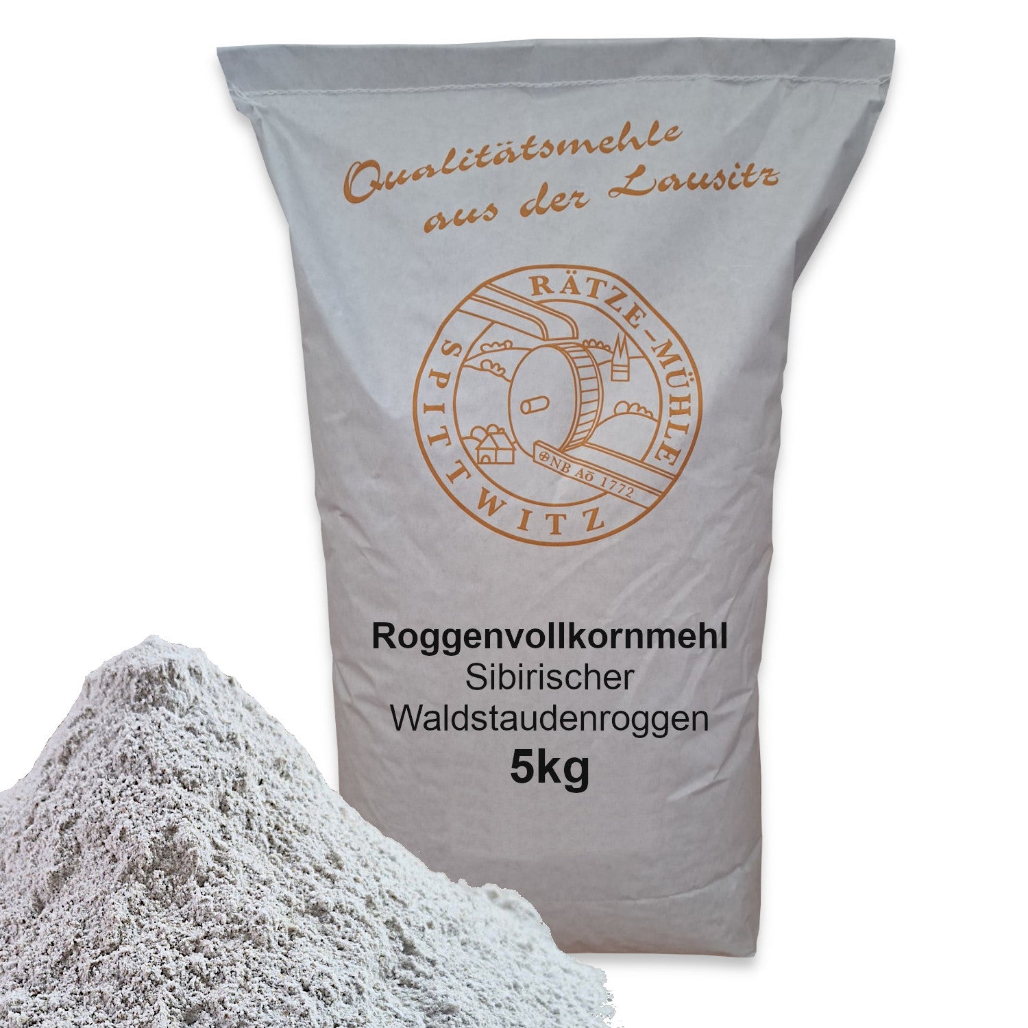 Roggenvollkornmehl Sibirischer Waldstaudenroggen