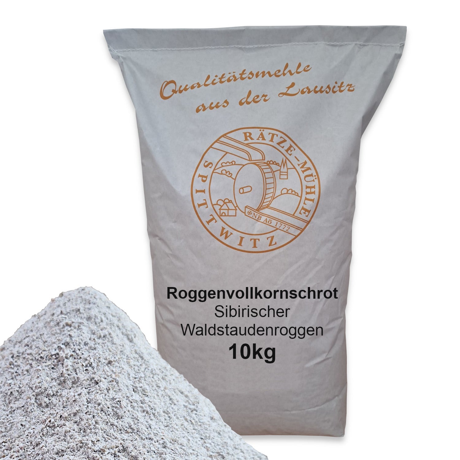 Roggenvollkornschrot Sibirischer Waldstaudenroggen