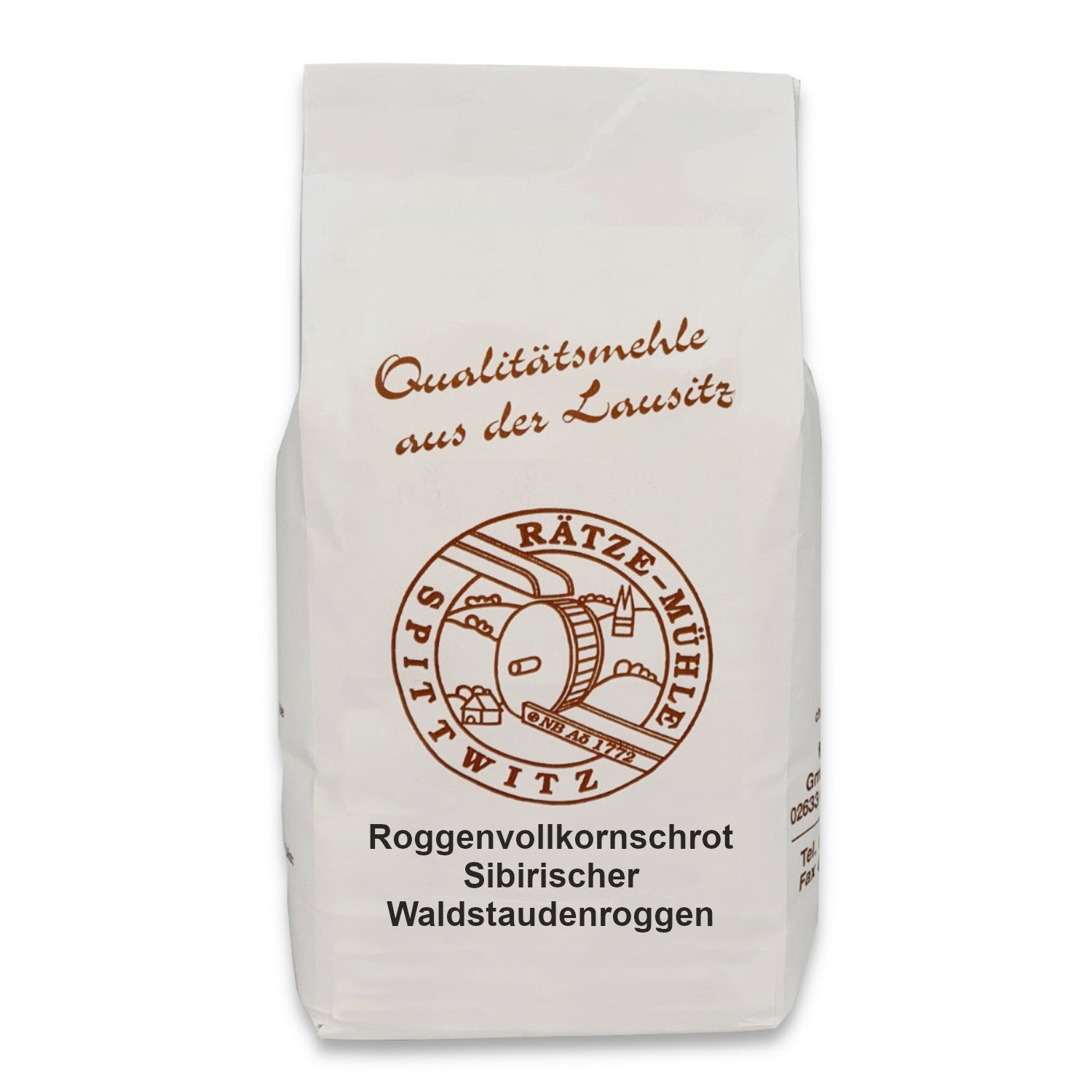 Roggenvollkornschrot Sibirischer Waldstaudenroggen