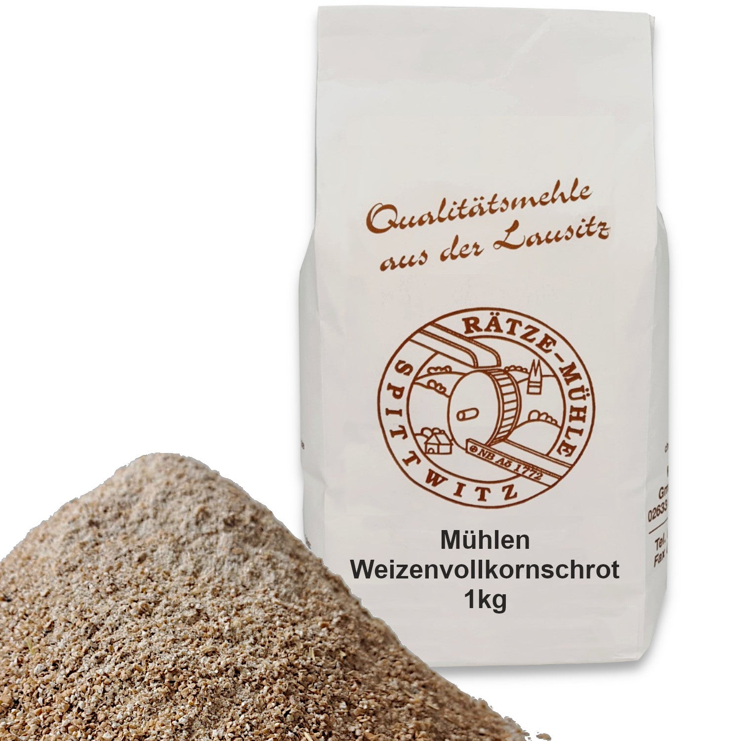 Weizenvollkornschrot mittel