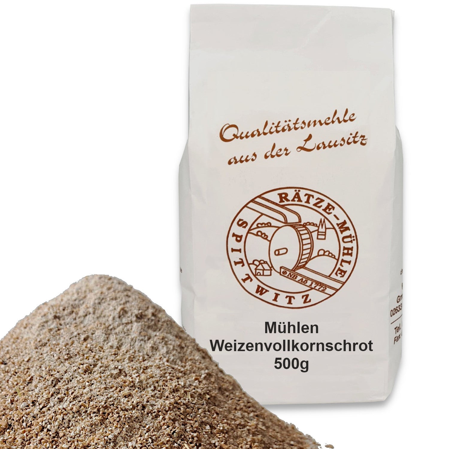 Weizenvollkornschrot mittel