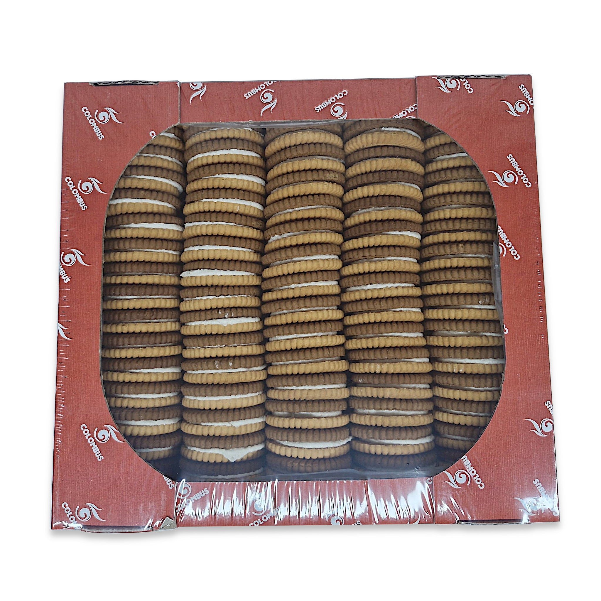 Doppelkekse Zebra mit Creme Brülee Füllung 3kg