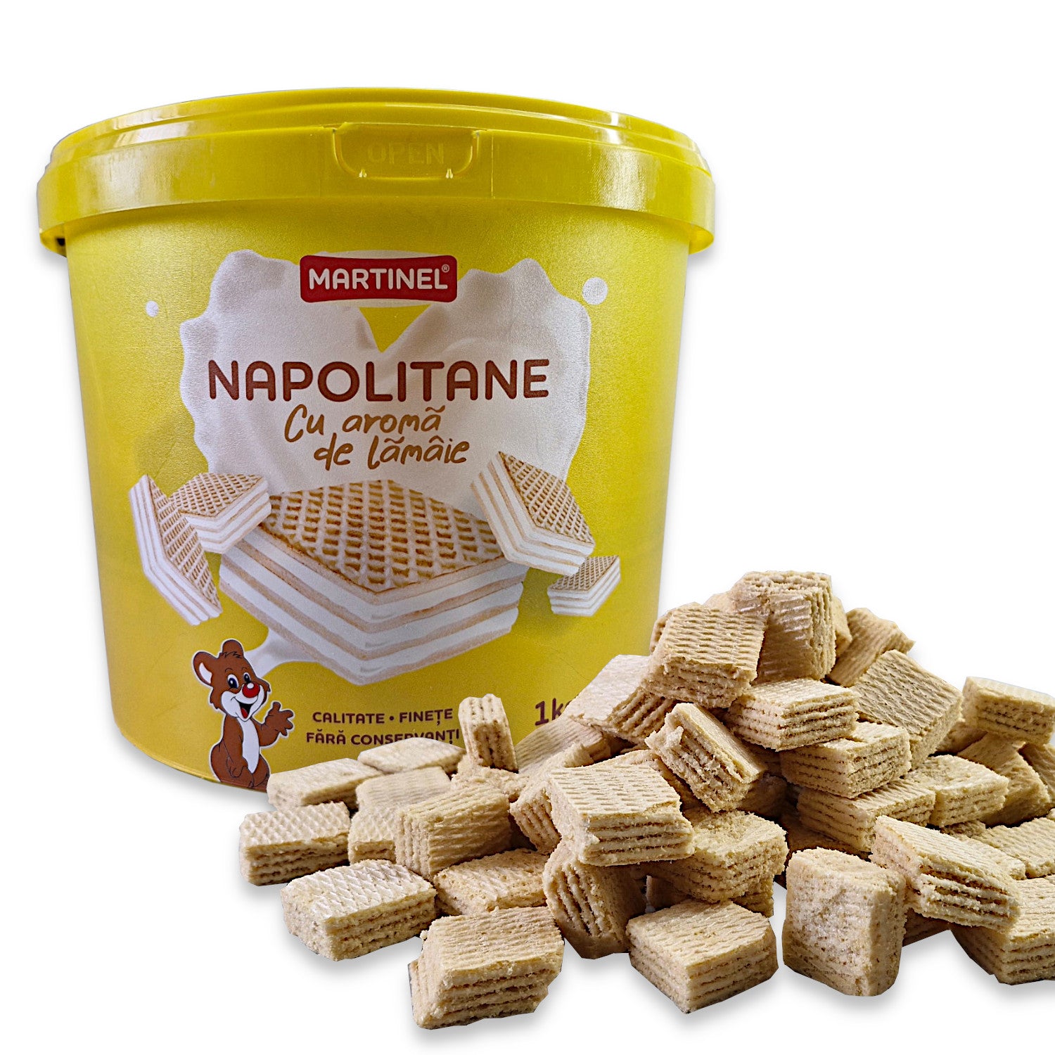 Neapolitaner Waffeln mit Zitronencreme 900g