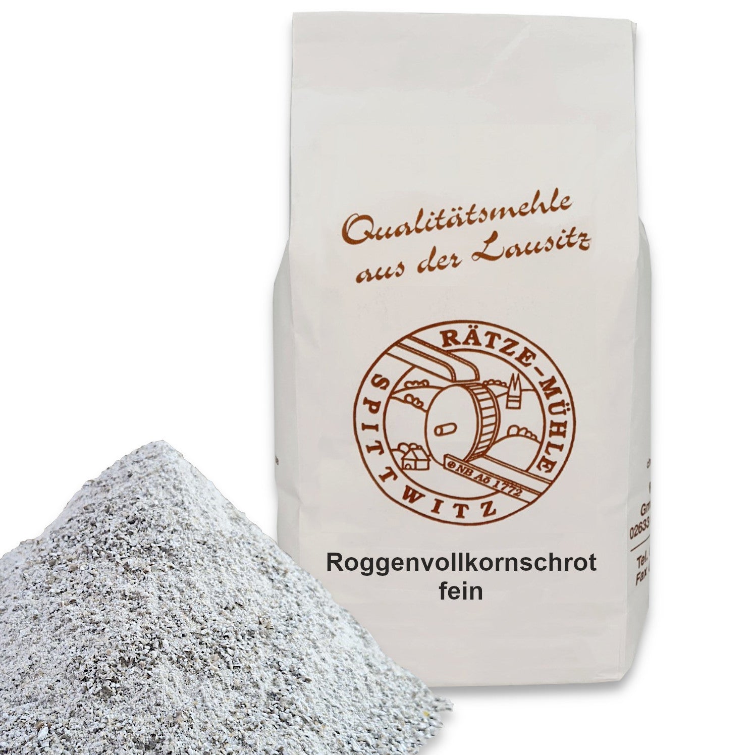 Roggenvollkornschrot fein