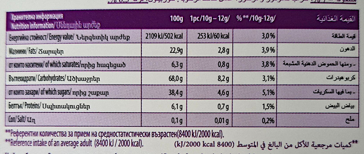 Kourabiedes mit Zimt & Walnüssen 200g, feines Teegebäck / Cookies nach Armenischer Rezeptur