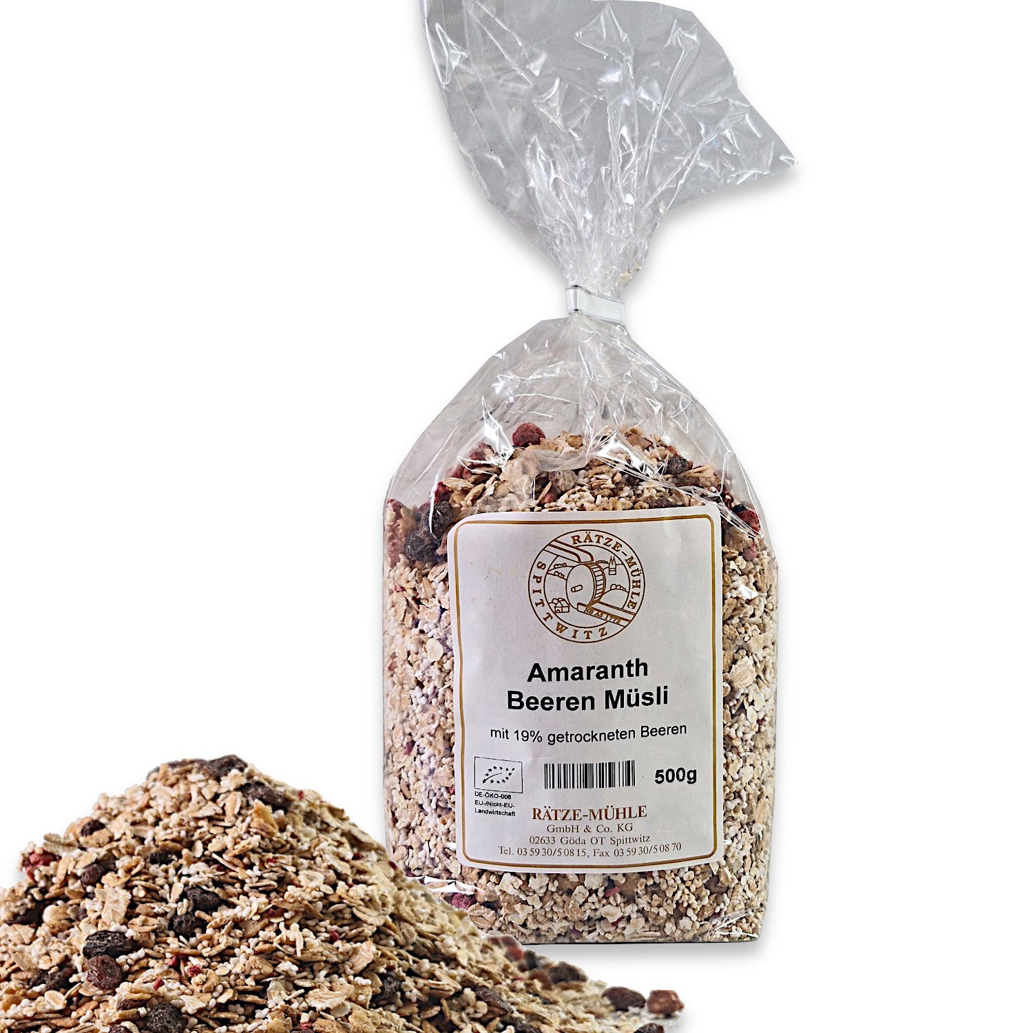 Amaranth Beeren Müsli 500g