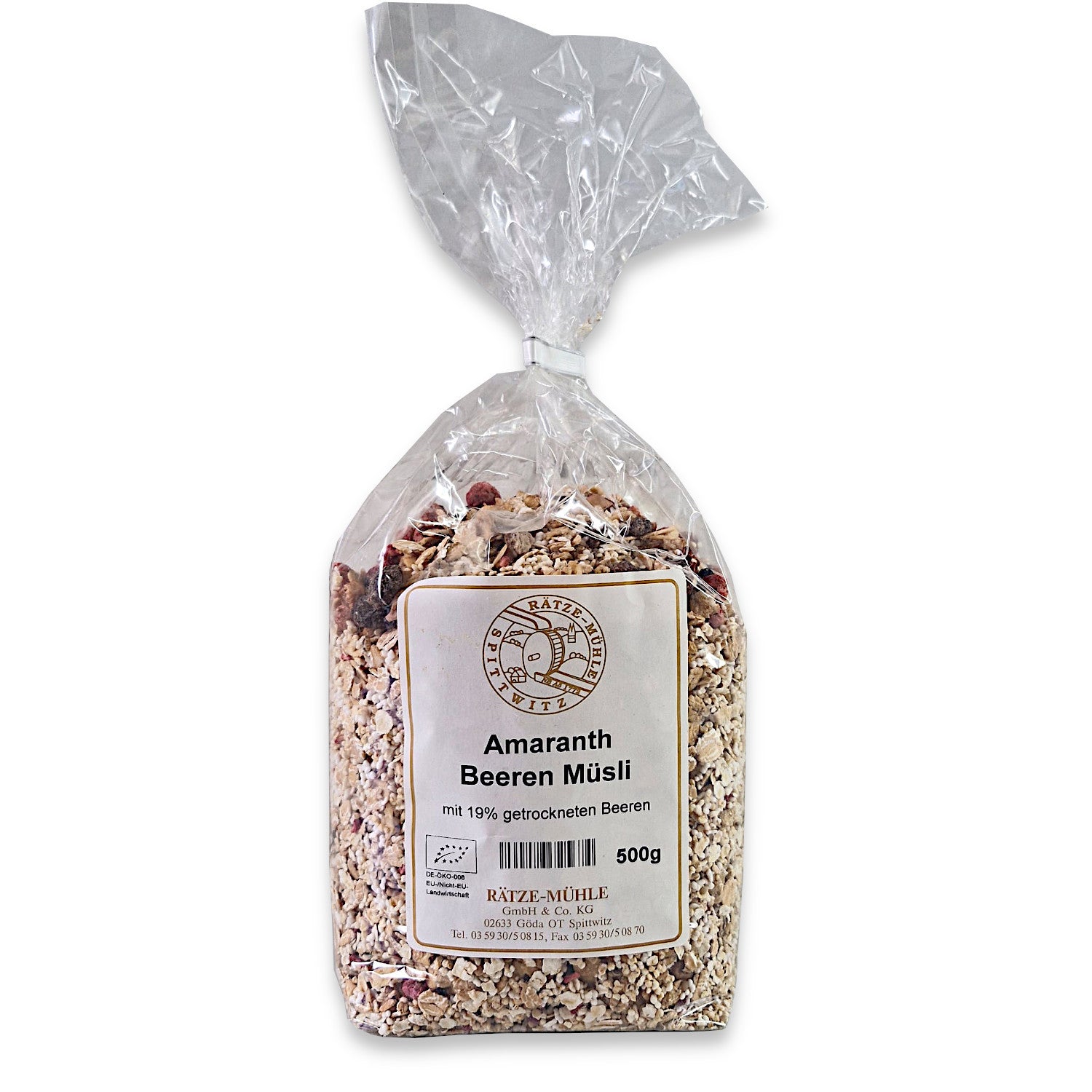 Amaranth Beeren Müsli 500g