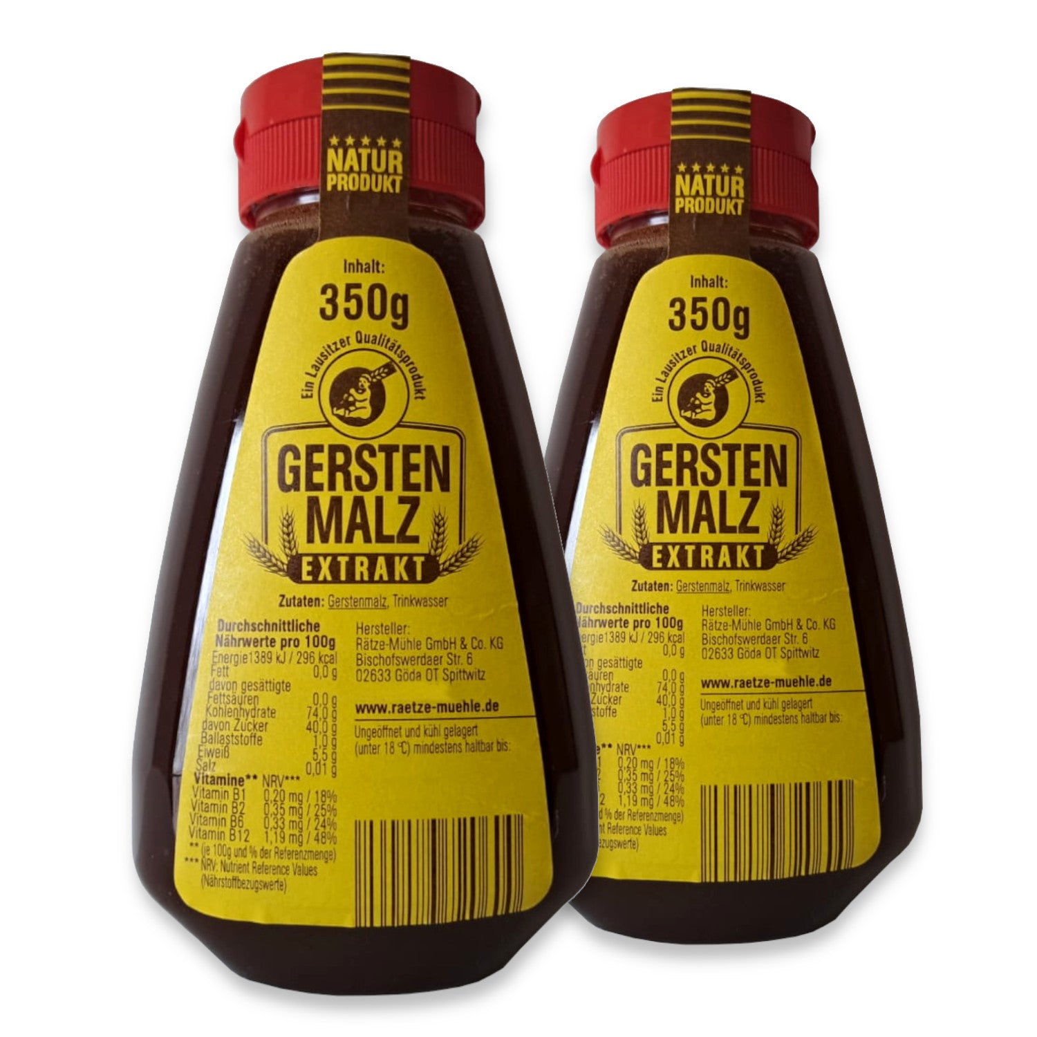 2x Malzextrakt 350g in Flasche